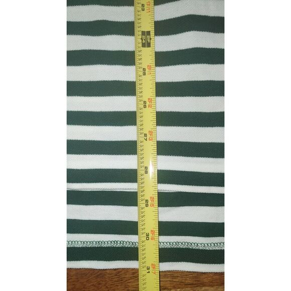 2005 US Open Pinehurst No. 2 Golf Polo Ralph Lauren Shirt Mens L Green Striped C - Picture 5 of 9